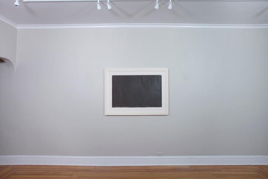Installation view of Surface / Infinity: Vija Celmins, Brice Marden, Agnes Martin at Craig F. Starr Gallery