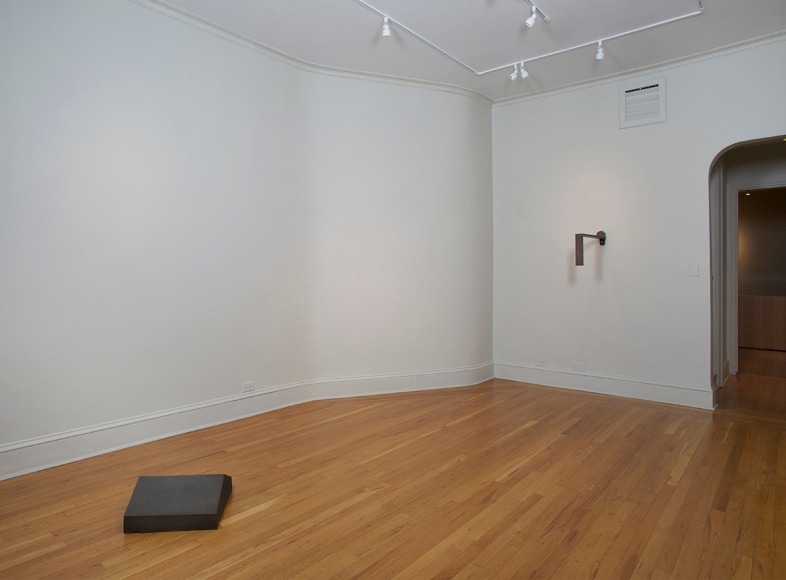 Installation view of Joel Shapiro: Iron and Bronze 1973-76&nbsp;at Craig F. Starr Gallery&nbsp;