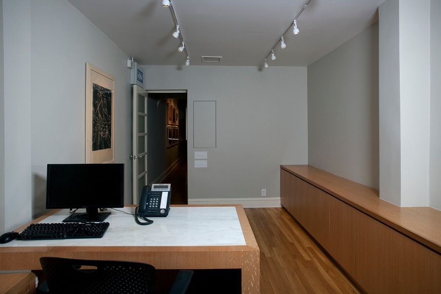 Installation view of Cy Twombly Prints at Craig F. Starr Gallery