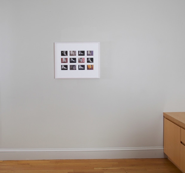 Installation view of Lucas Samaras: AutoPolaroids, 1969-71 at Craig F. Starr Gallery