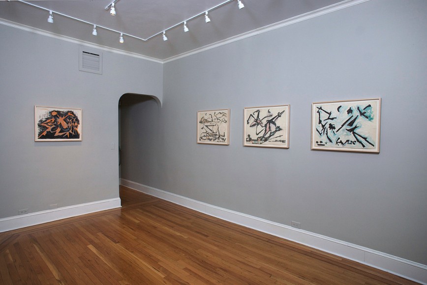 Installation view of David Smith: Don Quixote at Craig F. Starr Gallery