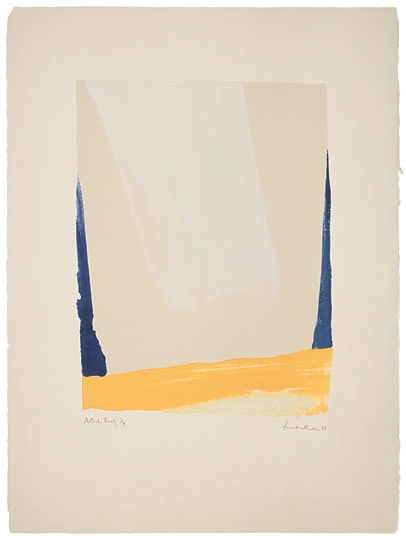Helen Frankenthaler, White Portal, 1967.