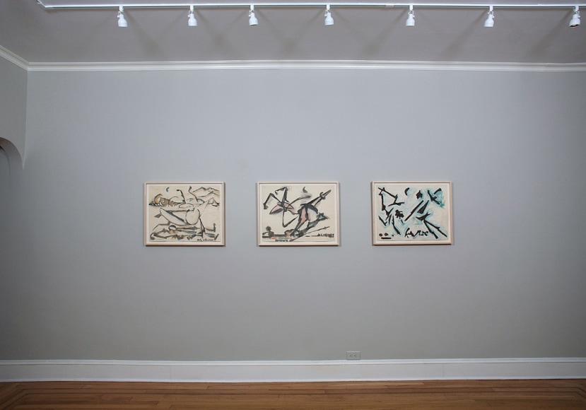 Installation view of David Smith: Don Quixote at Craig F. Starr Gallery