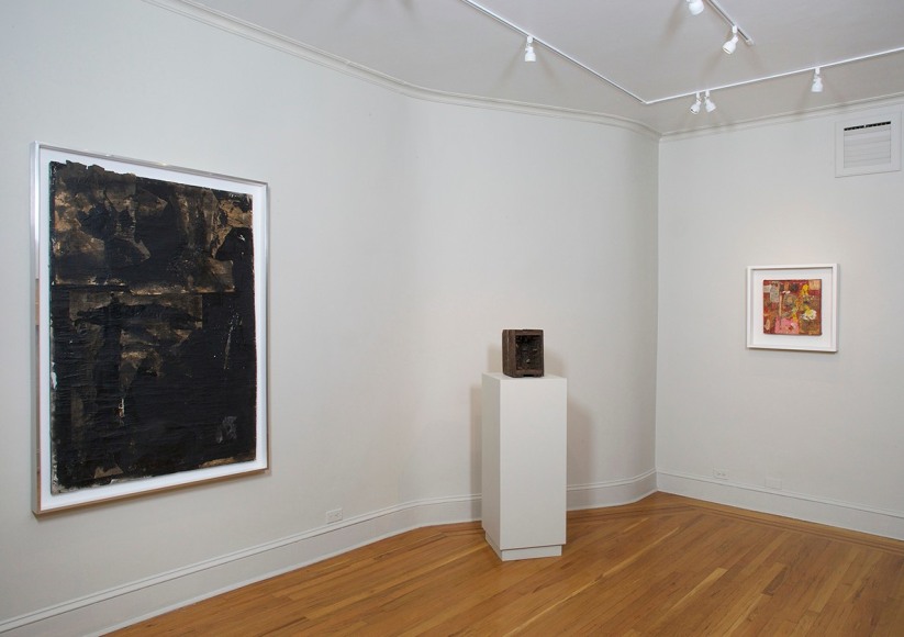 Installation view of Robert Rauschenberg: The Fulton Street Studio, 1953-54&nbsp;at Craig F. Starr Gallery