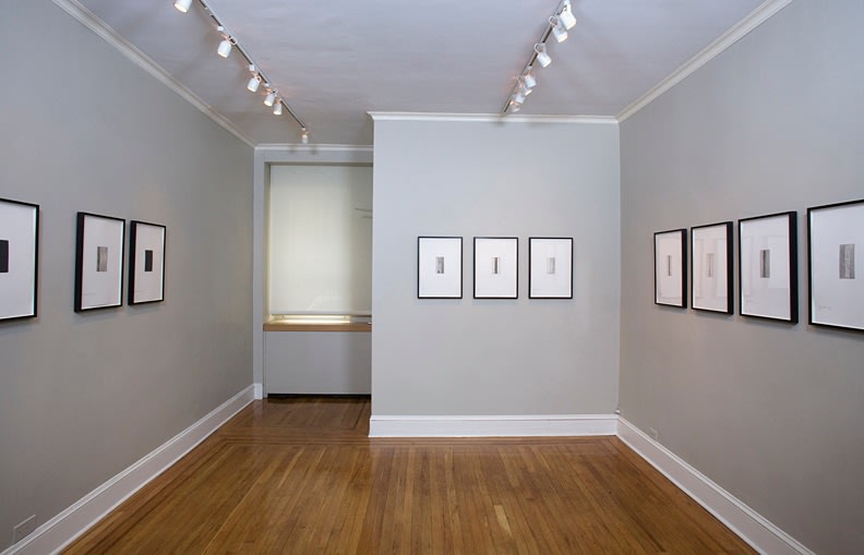 Installation view Part II of Playing This Litho Instrument: The Prints of Barnett Newman at Craig F. Starr