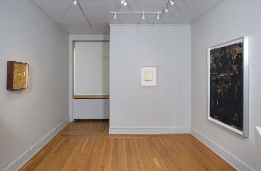 Installation view of&nbsp;Robert Rauschenberg: The Fulton Street Studio, 1953-54&nbsp;at Craig F. Starr Gallery