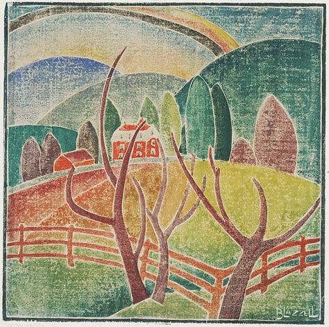 Blanch Lazzell West Virginia Hills, 1930