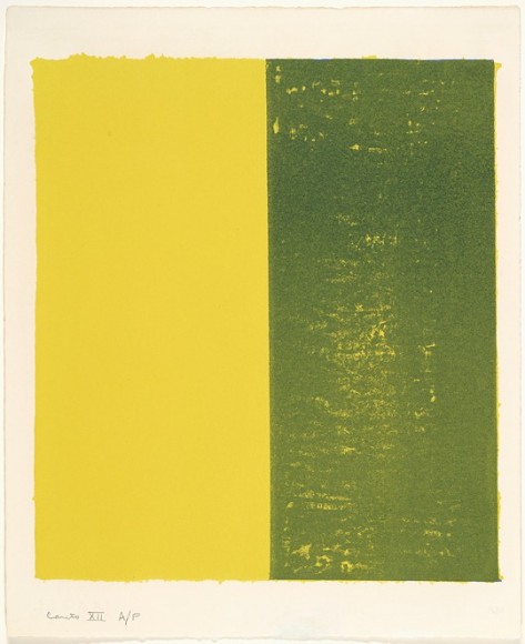 Barnett Newman Canto XII, 1964