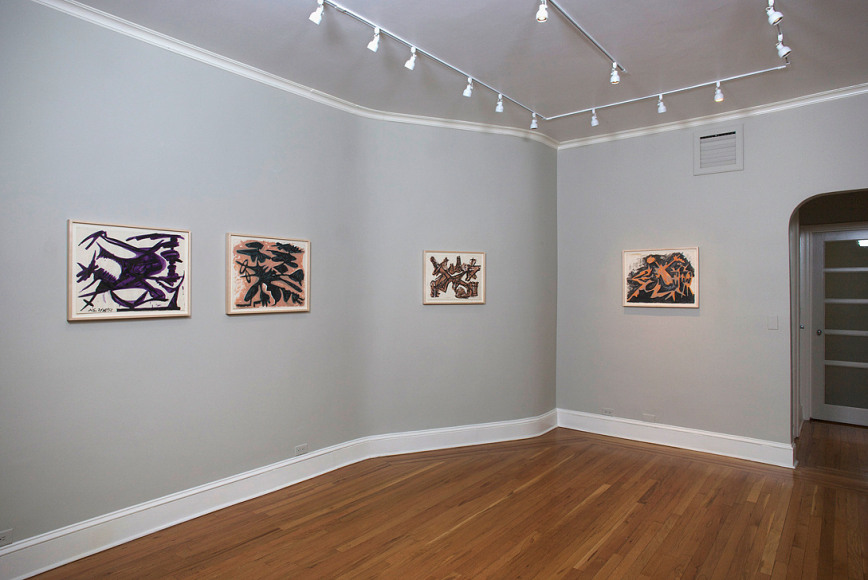 Installation view of David Smith: Don Quixote at Craig F. Starr Gallery