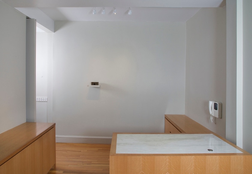 Installation view of&nbsp;Joel Shapiro: Iron and Bronze 1973-76&nbsp;at Craig F. Starr Gallery&nbsp;