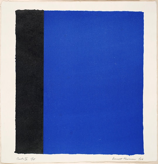 Barnett Newman Canto IX, 1964