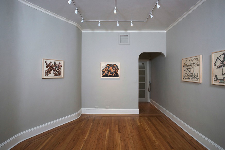 Installation view of David Smith: Don Quixote at Craig F. Starr Gallery