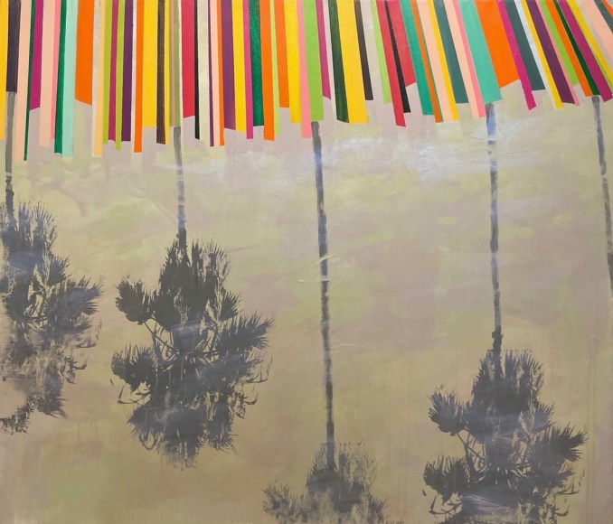 GREENBERG_Sheldon_Reflections 1_48x56_acrylic on canvas