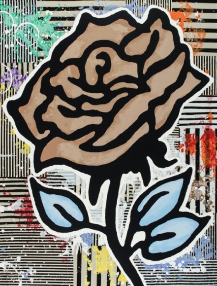 BAECHLER_BROWN-ROSE_28-color silkscreen on 2-ply museum board_40x31_ed 35
