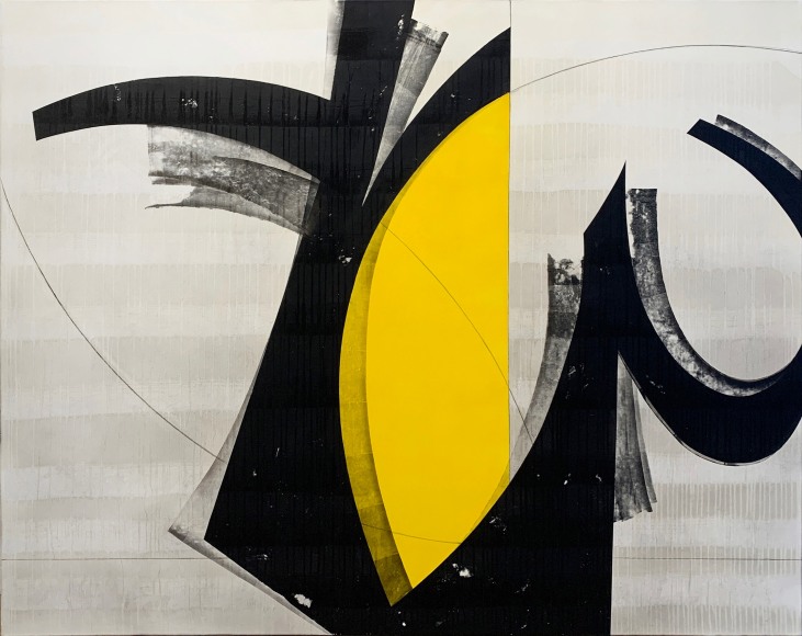 BROWN-Charley_Untitled-with yellow insert_46x58