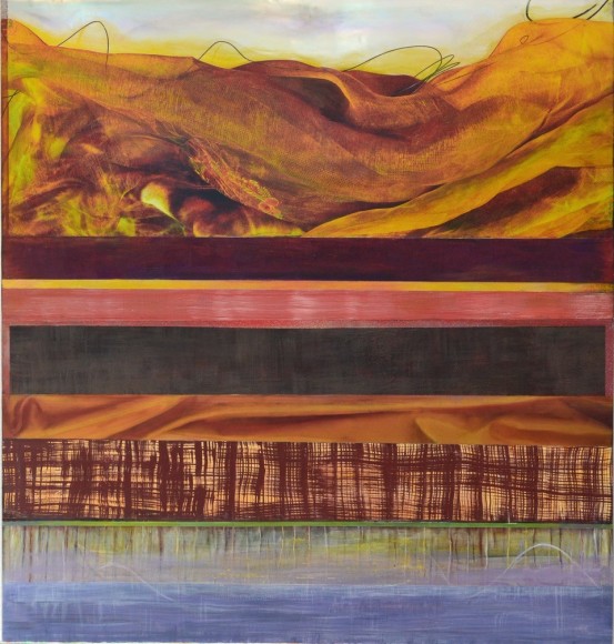 Stephanie-WEBER_Reveal I_mixed media_40.5x38.5 inches