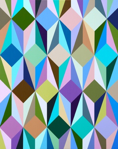 AngelaJohal,DiamondSeriesNo.6,(7inch300dpi)2017,acrylicpolymeroncanvas 48x60