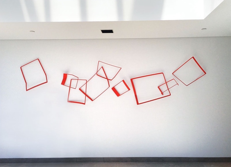 HOWE-Brad_Nearness_stainless steel_polyurethane_3x12x1 feet