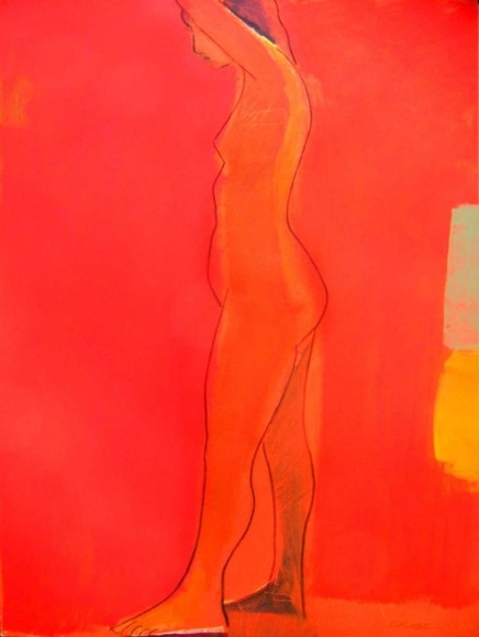 CHASE-Jamie_Model_in_Red_40x30