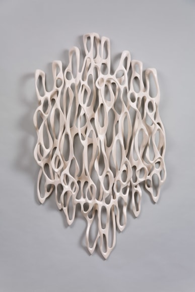 PIERUCCI-Caprice_White Delicate Loops VII_67x36x6