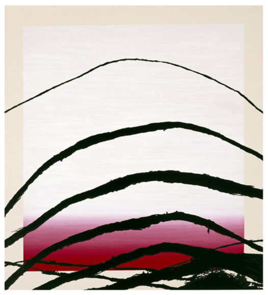 SCHNABEL-Julian_Last Attempt at Attracting Butterflies, IV_10-color silkscreen_56x51 inches