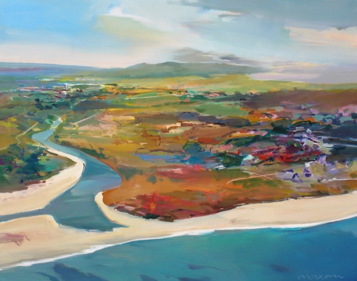 MAXON, John_River Run_48x60