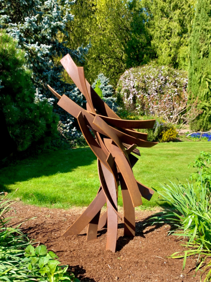 DEVINE-Matt_Passing By #4_corten steel_66x38x26 inches