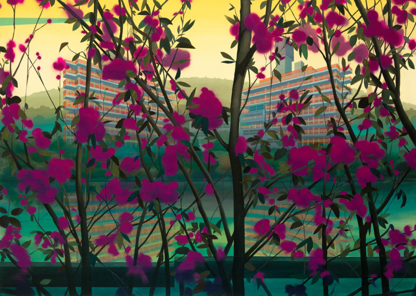 MINERVINI-Robert_Cherry-Blossoms_60x96