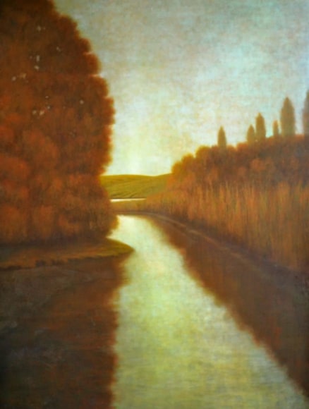 HOEFER-Wade_Aestuarium III_oil on canvas_84x60_sold