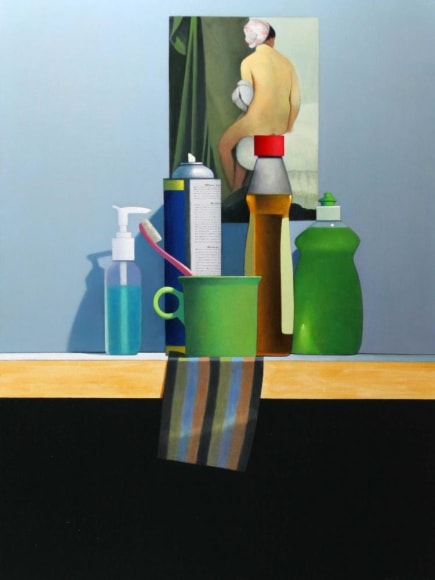DAMIANO-Frank_Keep_it_Clean_oil on canvas_48x36