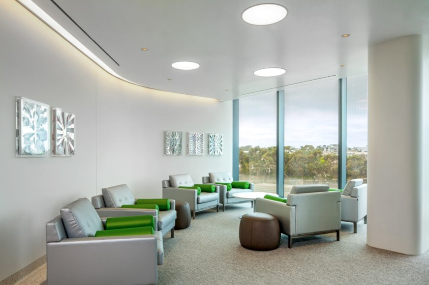 Thomas Glassford_acrylic on holographic paper, mounted on anodized aluminum in a plexi glass frame 23.5x20.5 each_floor 3 waiting