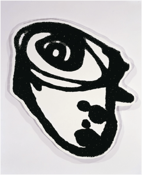 BAECHLER-Donald_Head_3-color silkscreen on honeycomb aluminum_32x36x1_ed17