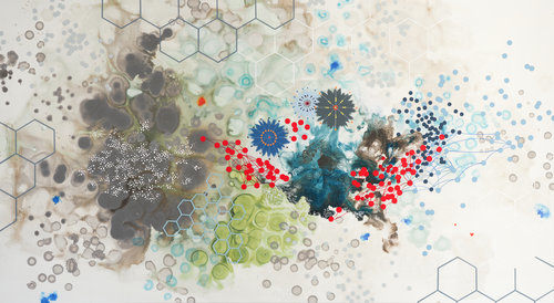 PATTERSON-Heather_Meridian_mixed media on panel_36x65_sold