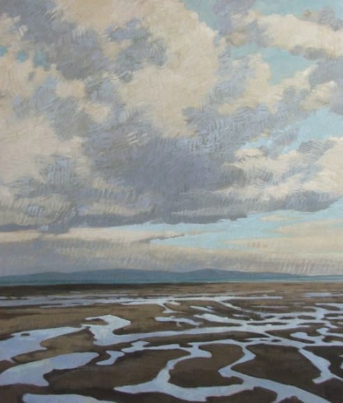 Strasburg-Nicole-Winter_Storm_Tide_oil on panel_42x36