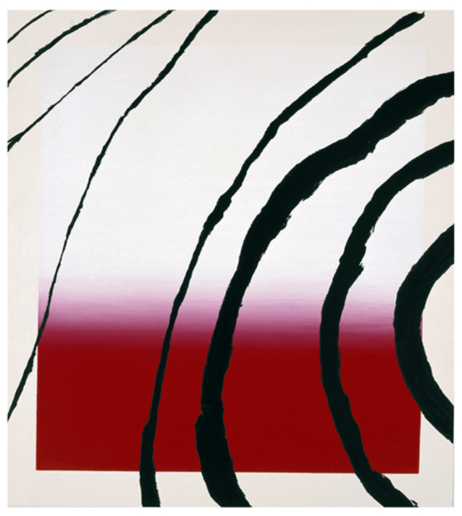 SCHNABEL-Julian_Last Attempt at Attracting Butterflies, I_10-color silkscreen_56x51 inches