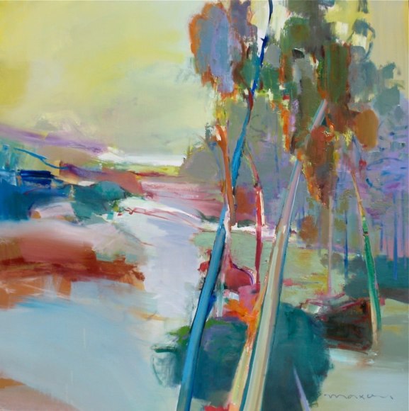 MAXON-John_Treelines_oil on canvas_48x48 inches