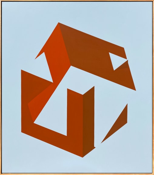 GUERRERO-Adrian_De · construcción del Morar VI_Acrílico sobre tela_160 x 140 cm