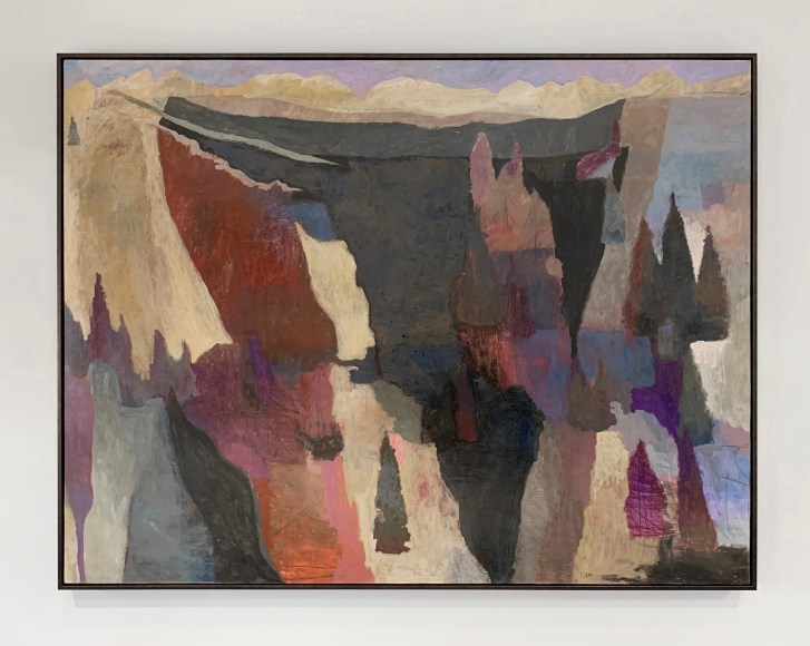 02_James Shay_East Side,_casein on panel_51x67_s