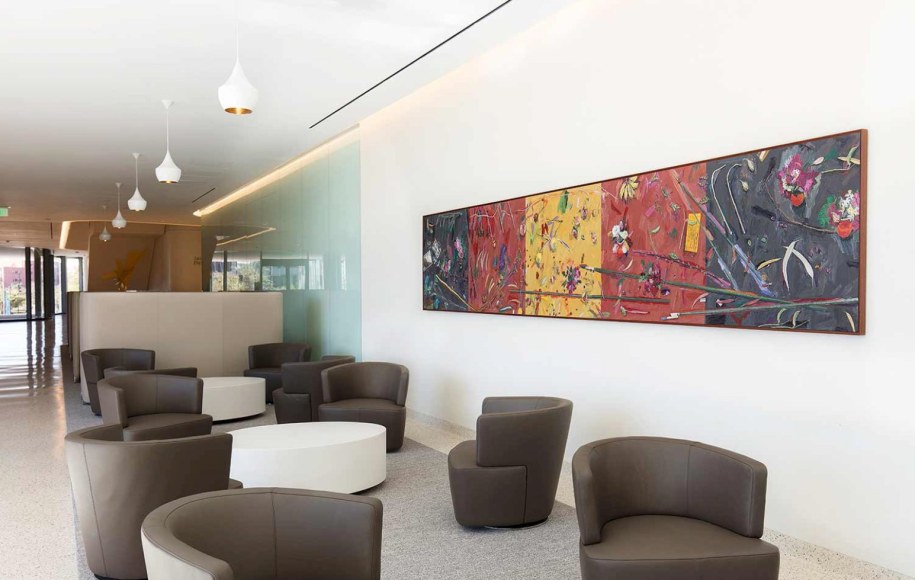 Manny FARBER, Roses and Two Lemons, oil on board, 36 x 180_