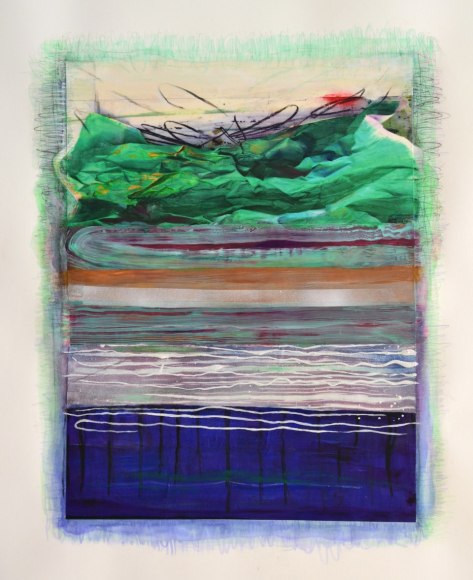 Stephanie-WEBER_Apparition A_mixed media on paper_35x29 inches