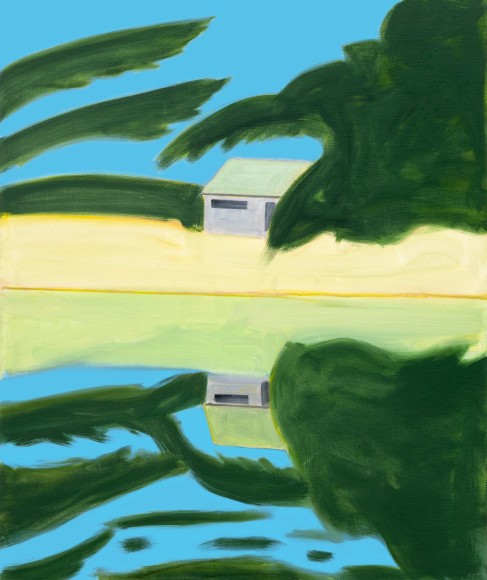Alex Katz Reflection 2, 2021 archival pigment inks on Innova 315 gsm paper 47 x 39 1/2 inches Edition 37 of 100