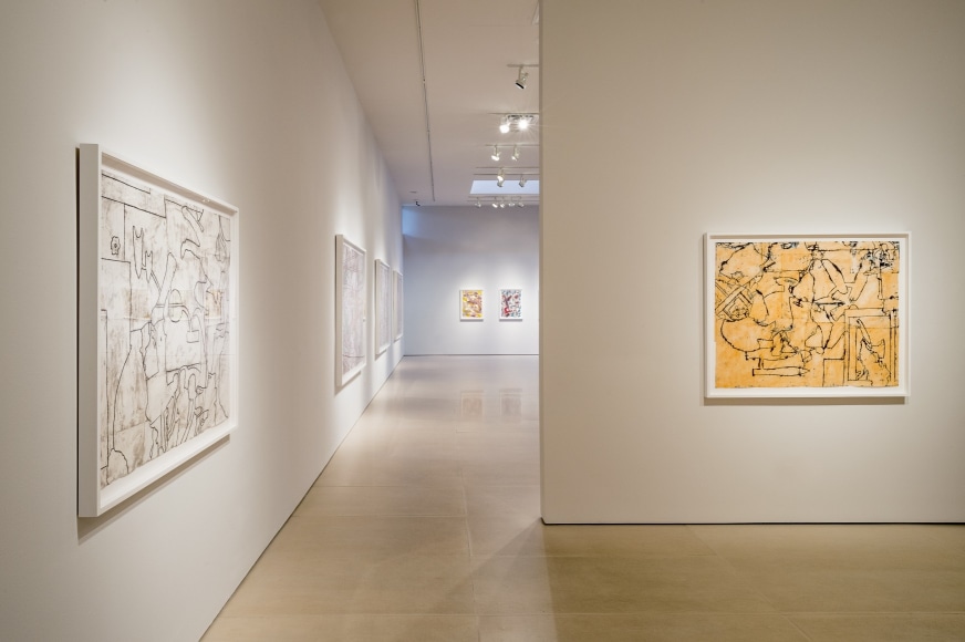 Installation image from Bo Joseph: Souvenirs from Nowhere at McClain Gallery, 2015