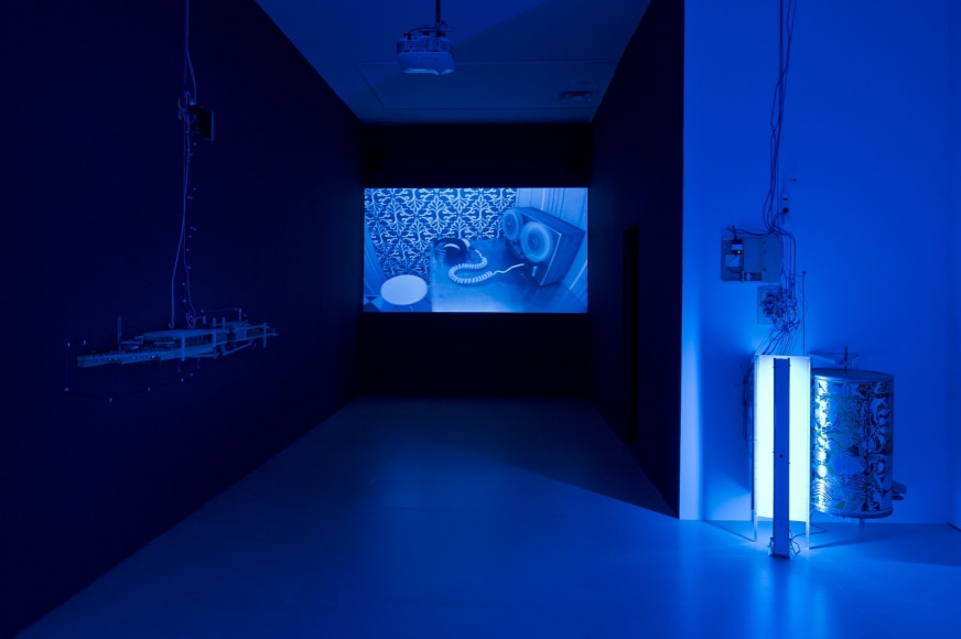 Installation Image of Jeff Shore | Jon Fisher: Reel to Reel at McClain Gallery, 2012