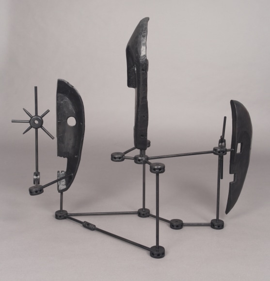 additional view of:   Bo Joseph  Caput Mortuum: Create Yourself from Darkness, 2018  bronze  20 1/4 x 24 5/8 x 11 inches  Edition of 3, with 2 AP