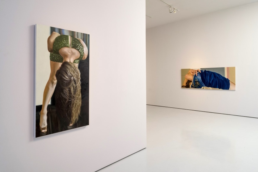 Installation view from Kelli Vance: Recital at McClain Gallery, 2015