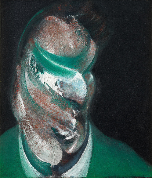 Francis Bacon Study for Head of Lucian Freud, 1967, 2015 Diasec mounted on Alu Dibond 12.01 x 13.98 inches (30.5 x 35.5 centimeters) Edition of 500