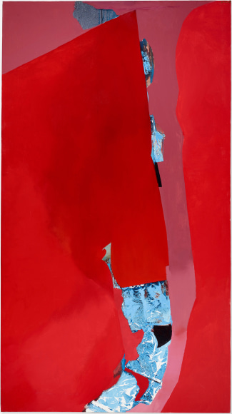 Dorothy Hood Tough Homage to Arshile Gorky, n.d. oil on canvas 90 x 50 inches