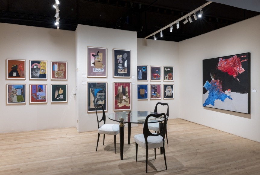 Installation View from The Art Show, ADAA Fair New York, 2020