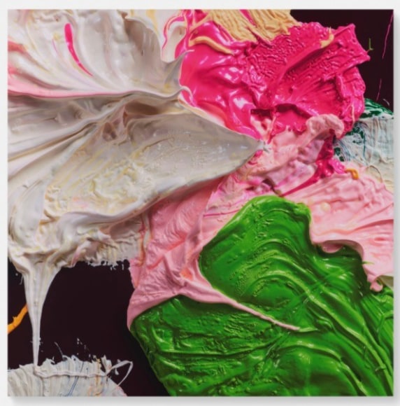 Damien Hirst  H8-3 Forever, 2020  Laminated Gicl&eacute;e print on aluminum composite panel  30.71 x 30.71 inches (78 x 78 centimeters)