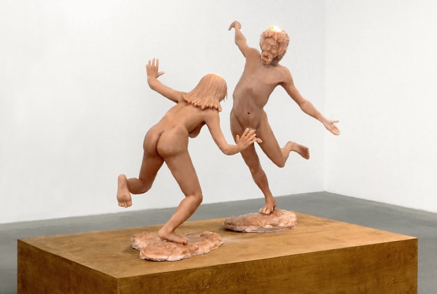 Candles in The Wind - beeswax - exhibition